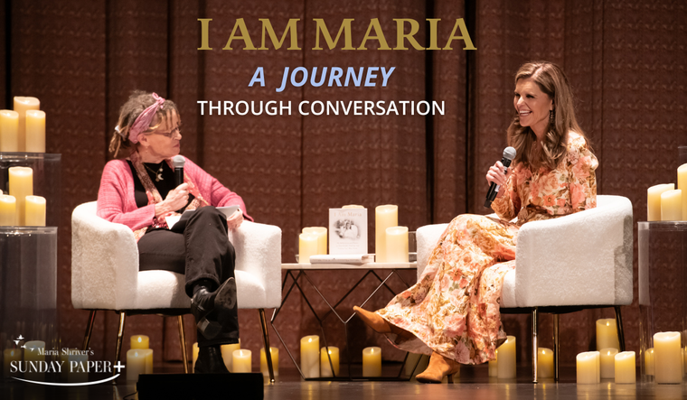 Maria Shriver and Anne Lamott on the "I Am Maria" Book Tour